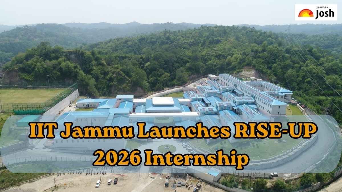 IIT Jammu Launches RISE UP 2026 Internship